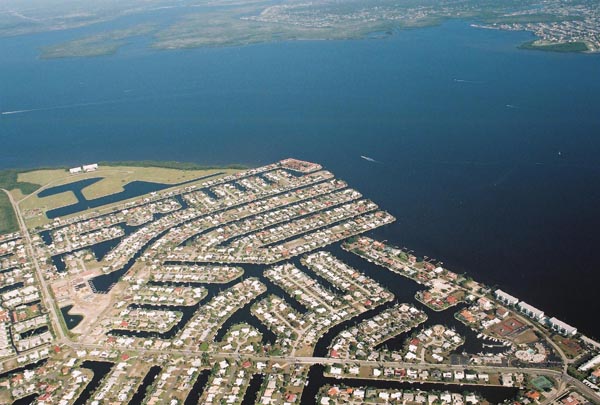 Original sailboat area of Punta Gorda Isles